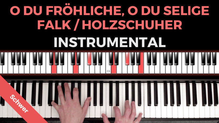O du fröhliche, o du selige - Falk / Holzschuher - Instrumental - Schwer