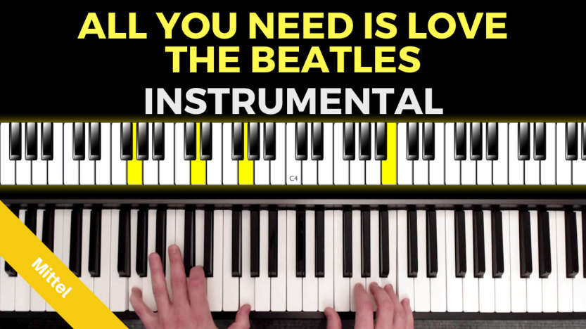 All You Need Is Love - The Beatles - Instrumental - Mittel